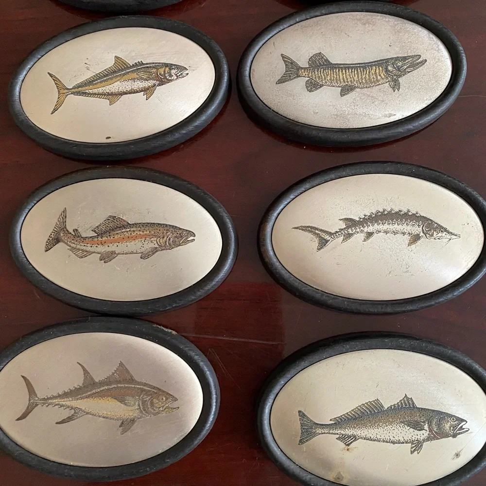 Franklin Mint 1980 - The Great Game Fish of the World - Lot Of 11 Plaques
